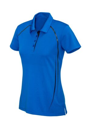 Womens Cyber Short Sleeve Polo - Image 10