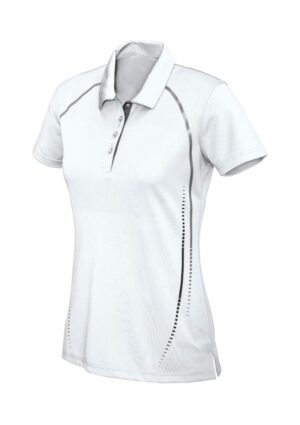 Womens Cyber Short Sleeve Polo - Image 12