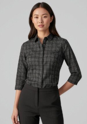 Womens Harper 3/4 Sleeve Shirt - Image 1