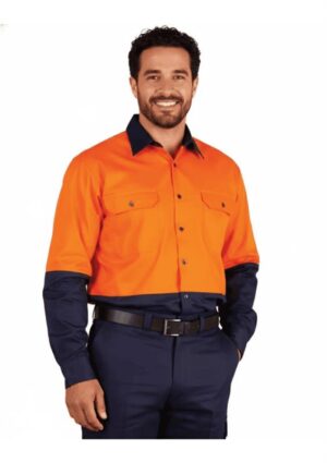 SW58 LONG SLEEVE SAFETY SHIRT - Image 1