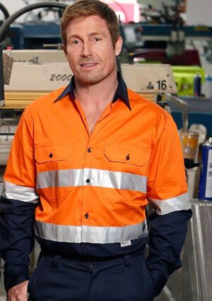 SW68 LONG SLEEVE SAFETY SHIRT - Image 1