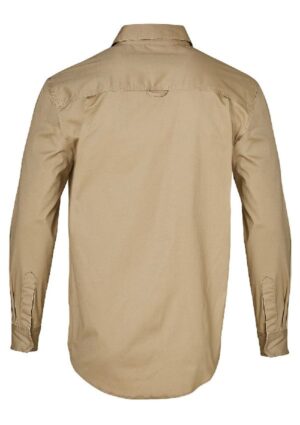 WT10 MENS STRETCH WORK SHIRT WITH 2 FRONT FLAP POCKETS - Image 6