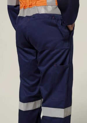 Hi-Vis 2Tone Taped Cotton Drill Coverall - Image 7