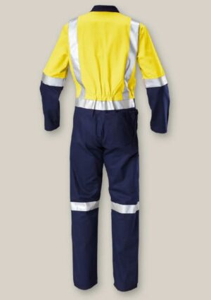 Hi-Vis 2Tone Taped Cotton Drill Coverall - Image 11