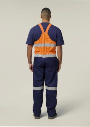 Hi-Vis 2Tone Action Back Cotton Taped Overall - Image 5