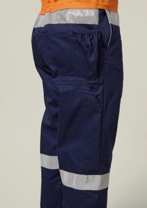 Hi-Vis 2Tone Action Back Cotton Taped Overall - Image 7