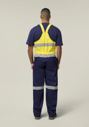 Hi-Vis 2Tone Action Back Cotton Taped Overall - Image 13