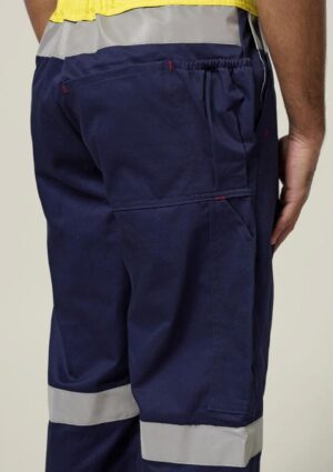 Hi-Vis 2Tone Action Back Cotton Taped Overall - Image 15