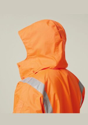 Hi-Vis 4-In-1 Taped Wet Weather Jacket - Image 13