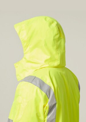 Hi-Vis 4-In-1 Taped Wet Weather Jacket - Image 24