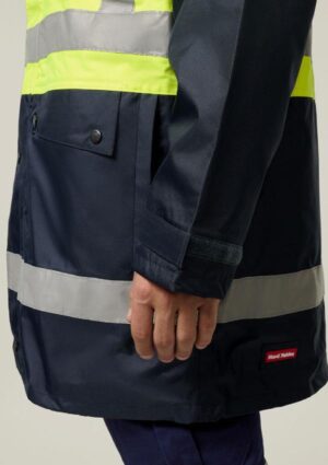 Hi-Vis 4-In-1 Taped Wet Weather Jacket - Image 25