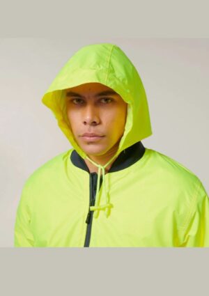 Core Hi-Vis 2 Tone Taped Waterproof Bomber Jacket - Image 14