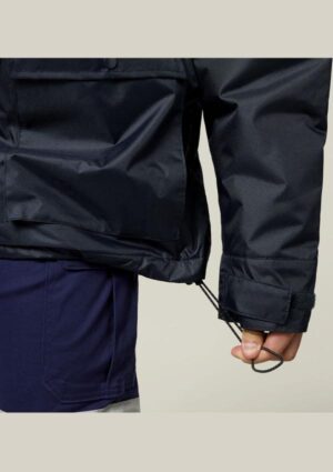 Core Hi-Vis 2 Tone Taped Quilted Waterproof Jacket - Image 17