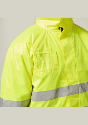 Core Hi-Vis 2 Tone Taped Quilted Waterproof Jacket - Image 19