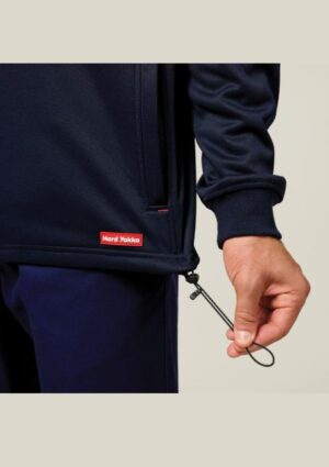 Hi-Vis 2 Tone 1/4 Zip Brushed Fleece Jumper - Image 7