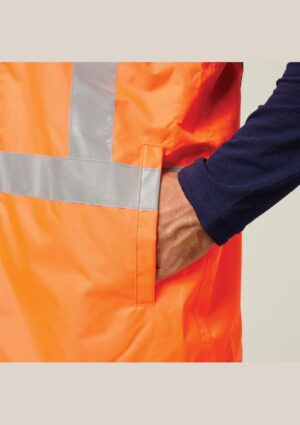 Hi-Vis Taped All Weather Fleece Vest - Image 5