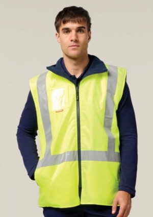 Hi-Vis Taped All Weather Fleece Vest - Image 7