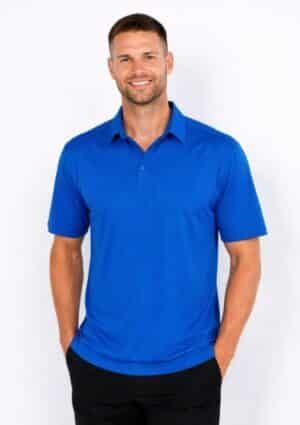 GLACIER 1054 MENS S/S POLOS