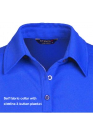 GLACIER 1154 LADIES S/S POLOS - Image 3