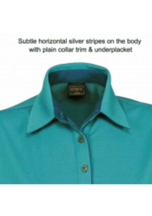 SILVERTECH 1158 LADIES S/S POLOS - Image 3