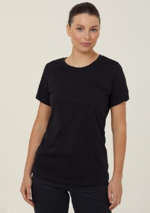 Cotton Jersey Short Sleeve Crew Neck Tee - Image 1
