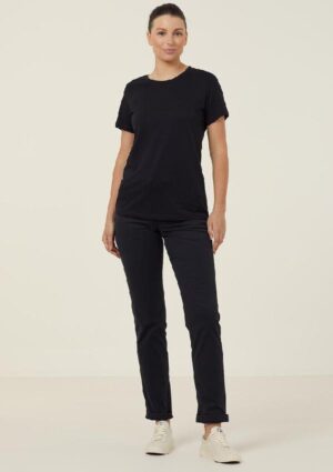 Cotton Jersey Short Sleeve Crew Neck Tee - Image 4