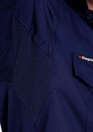 Workcool 2 Lightweight Ripstop Long Sleeve Work Shirt - Image 9