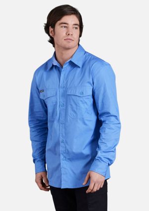 Workcool 2 Lightweight Ripstop Long Sleeve Work Shirt - Image 8