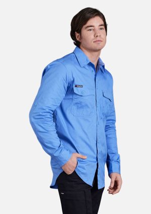 Workcool 2 Lightweight Ripstop Long Sleeve Work Shirt - Image 7