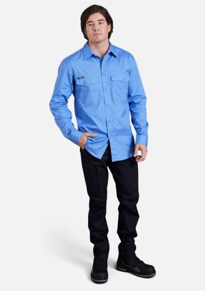 Workcool 2 Lightweight Ripstop Long Sleeve Work Shirt - Image 3