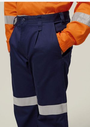 Double Hoop Tape Cotton Drill Pant - Image 6