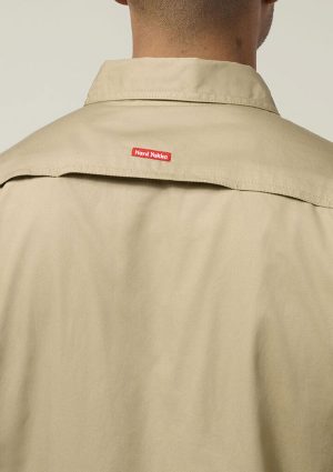 Core Short Sleeve Lightweight Vented Cotton Shirt - Image 10