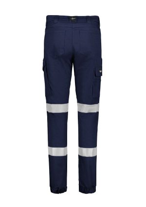 Womens Essential Stretch Taped Cargo Pant - Cuffed ZP735 - Image 5