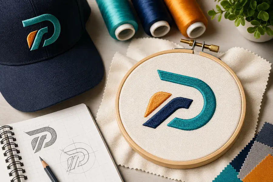 How to Design Your Company Logo for Embroidery